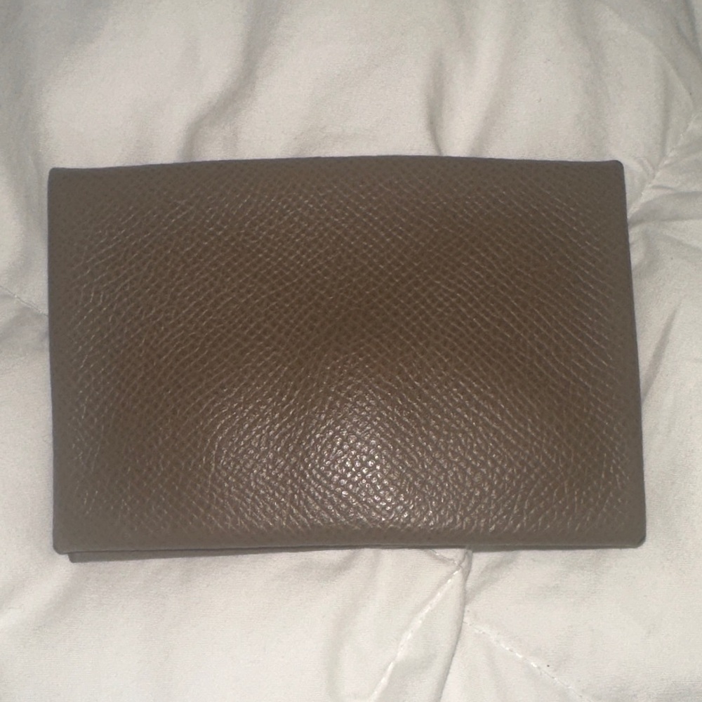 Hermes used calvi card case |Women's Card Case - Picture 3 of 7